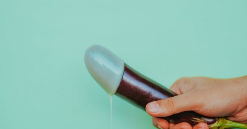 Lubricant - Person Holding a Eggplant