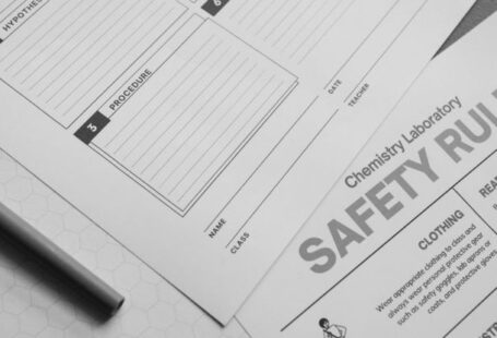 Guidelines - A Diagnosis Form on a Chemistry Laboratory Safety Rules Guidelines